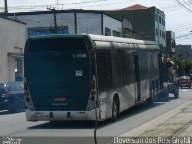 Via Sul Transportes Urbanos 5 3906 na cidade de São Paulo, São Paulo, Brasil, por Cleverson dos Reis Giraldi. Número da foto: #3841023.