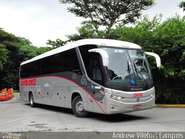 Viação Santa Cruz 224100 na cidade de São Paulo, São Paulo, Brasil, por Andrew Campos. Número da foto: #3840714.