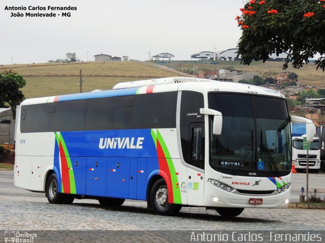 Univale Transportes 18700 na cidade de João Monlevade, Minas Gerais, Brasil, por Antonio Carlos Fernandes. Número da foto: #3839761.