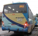 Salutran - Serviço de Auto Transportes NI-14039 na cidade de Nova Iguaçu, Rio de Janeiro, Brasil, por Carlos Eduardo Araújo dos Santos. Número da foto: #3839967.