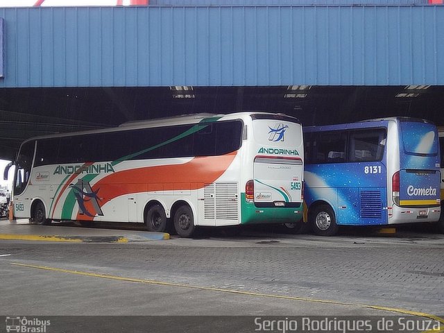 Empresa de Transportes Andorinha 5493 na cidade de Resende, Rio de Janeiro, Brasil, por Sergio Rodrigues de Souza. Número da foto: #3842833.