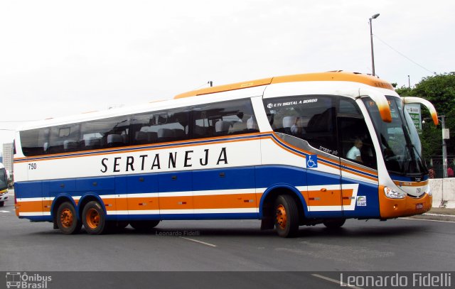Viação Sertaneja 750 na cidade de Belo Horizonte, Minas Gerais, Brasil, por Leonardo Fidelli. Número da foto: #3843539.