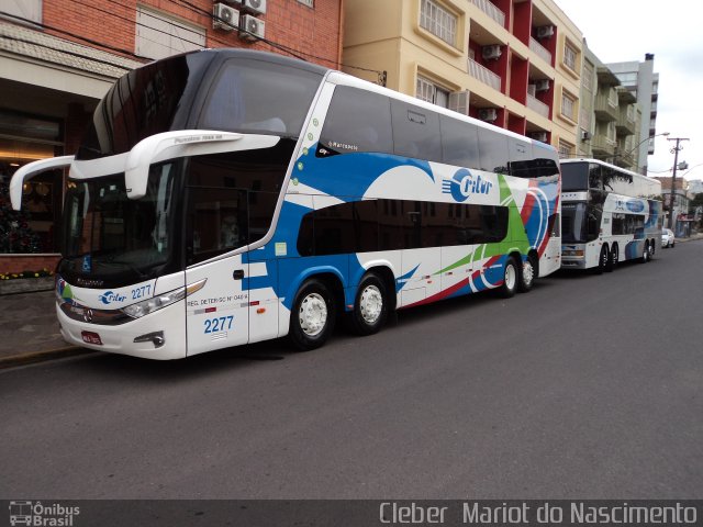 Auto Viação Critur 2277 na cidade de Farroupilha, Rio Grande do Sul, Brasil, por Cleber  Mariot do Nascimento. Número da foto: #3843380.