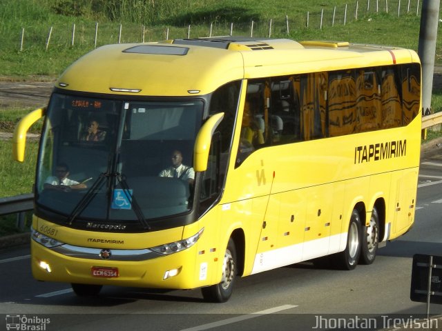 Viação Itapemirim 60681 na cidade de Lavrinhas, São Paulo, Brasil, por Jhonatan Diego da Silva Trevisan. ID da foto: 3843229.