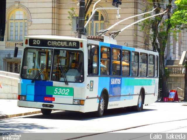 Viação Piracicabana Santos 5302 na cidade de Santos, São Paulo, Brasil, por Caio  Takeda. Número da foto: #3842912.
