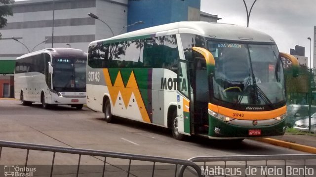 Viação Motta 31743 na cidade de São Paulo, São Paulo, Brasil, por Matheus de Melo Bento. Número da foto: #3843801.