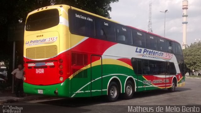 La Preferida Bus 8430 na cidade de São Paulo, São Paulo, Brasil, por Matheus de Melo Bento. ID da foto: 3843954.