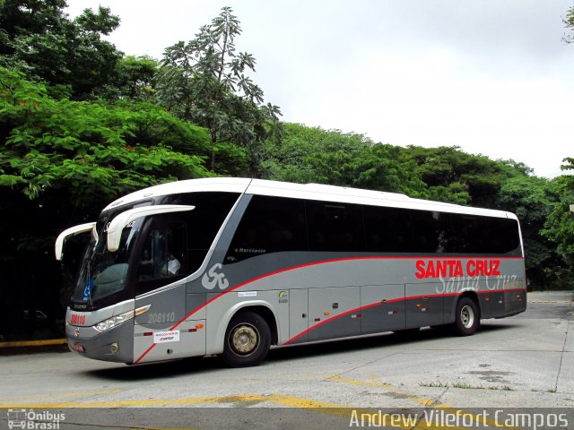 Viação Santa Cruz 208110 na cidade de São Paulo, São Paulo, Brasil, por Andrew Campos. ID da foto: 3843000.