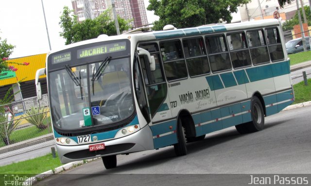 Viação Jacareí 1727 na cidade de Mogi das Cruzes, São Paulo, Brasil, por Jean Passos. ID da foto: 3842227.