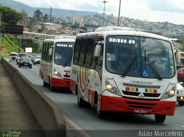 Transmoreira 1320 na cidade de Belo Horizonte, Minas Gerais, Brasil, por Adão Raimundo Marcelino. ID da foto: 3843508.