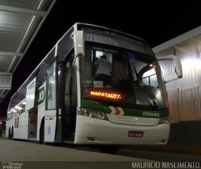 Empresa Gontijo de Transportes 20040 - JOSé CâNDIDO na cidade de Belo Horizonte, Minas Gerais, Brasil, por Maurício Nascimento. Número da foto: #3843905.