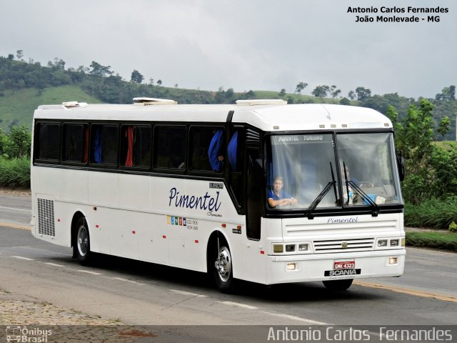 Pimentel Turismo 4323 na cidade de João Monlevade, Minas Gerais, Brasil, por Antonio Carlos Fernandes. Número da foto: #3842387.