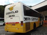 Empresa Gontijo de Transportes 3870 na cidade de Manhuaçu, Minas Gerais, Brasil, por Joase Batista da Silva. ID da foto: :id.