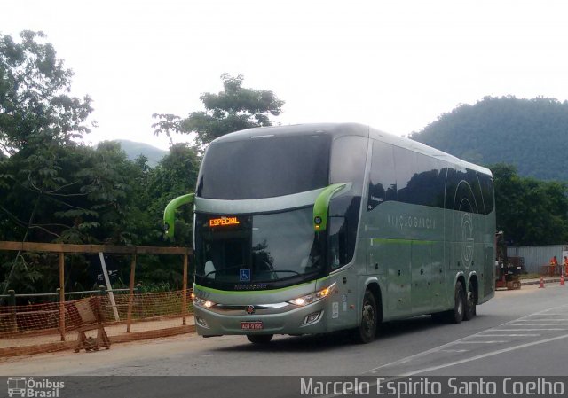 Viação Garcia 7017 na cidade de Angra dos Reis, Rio de Janeiro, Brasil, por Marcelo Espirito Santo Coelho. Número da foto: #3844409.