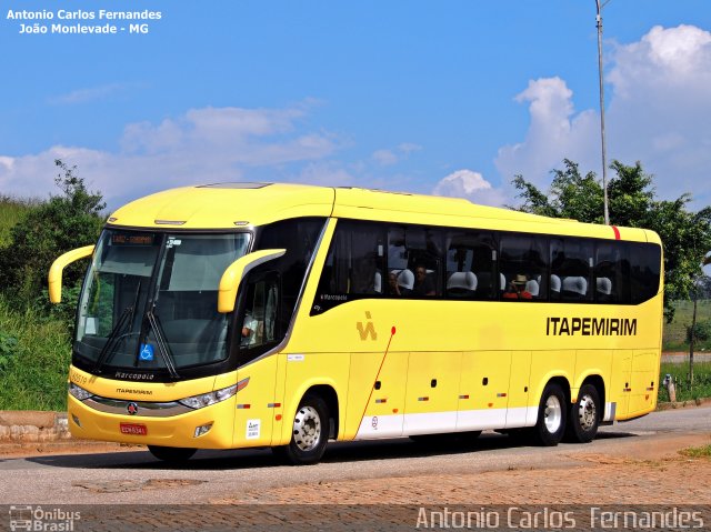 Viação Itapemirim 60519 na cidade de João Monlevade, Minas Gerais, Brasil, por Antonio Carlos Fernandes. Número da foto: #3845260.
