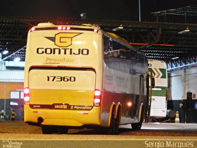 Empresa Gontijo de Transportes 17360 na cidade de Aracaju, Sergipe, Brasil, por Sergio Marques . Número da foto: #3846301.
