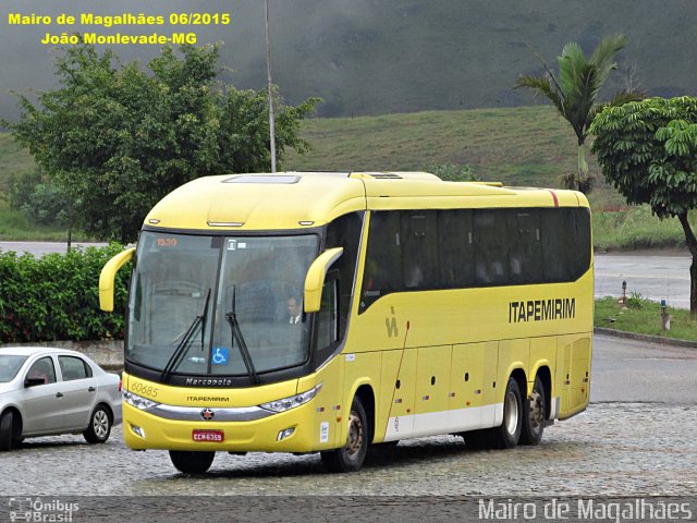 Viação Itapemirim 60685 na cidade de João Monlevade, Minas Gerais, Brasil, por Mairo de Magalhães. ID da foto: 3844897.