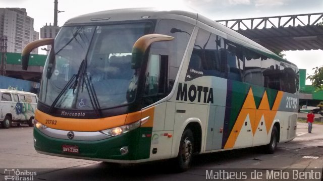 Viação Motta 21782 na cidade de São Paulo, São Paulo, Brasil, por Matheus de Melo Bento. Número da foto: #3847271.