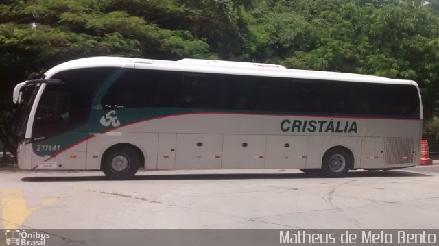 Expresso Cristália 211141 na cidade de São Paulo, São Paulo, Brasil, por Matheus de Melo Bento. Número da foto: #3847295.