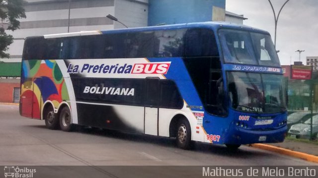 La Preferida Bus 9887 na cidade de São Paulo, São Paulo, Brasil, por Matheus de Melo Bento. Número da foto: #3847225.