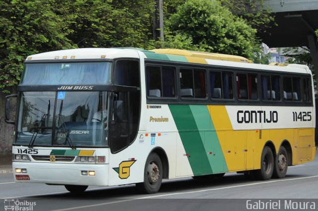 Empresa Gontijo de Transportes 11425 na cidade de Belo Horizonte, Minas Gerais, Brasil, por Gabriel Moura. ID da foto: 3848123.