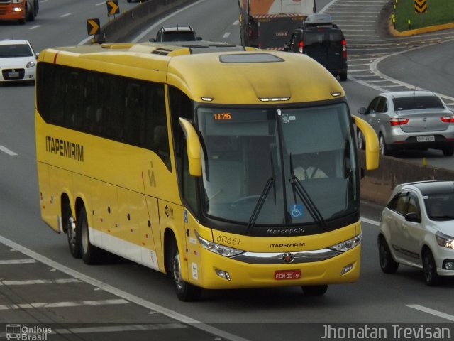 Viação Itapemirim 60651 na cidade de Lavrinhas, São Paulo, Brasil, por Jhonatan Diego da Silva Trevisan. ID da foto: 3847598.