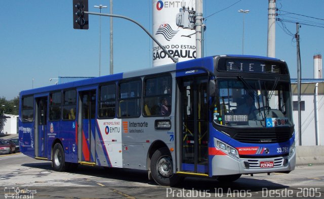 Guarulhos Transportes 33.761 na cidade de Guarulhos, São Paulo, Brasil, por Cristiano Soares da Silva. Número da foto: #3847492.