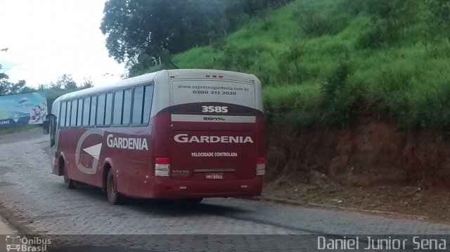 Expresso Gardenia 3585 na cidade de Itabirito, Minas Gerais, Brasil, por Daniel Junior Sena. Número da foto: #3849307.