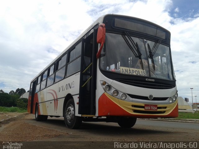 VIAN - Viação Anapolina 28305 na cidade de Anápolis, Goiás, Brasil, por Ricardo Vieira. Número da foto: #3849221.