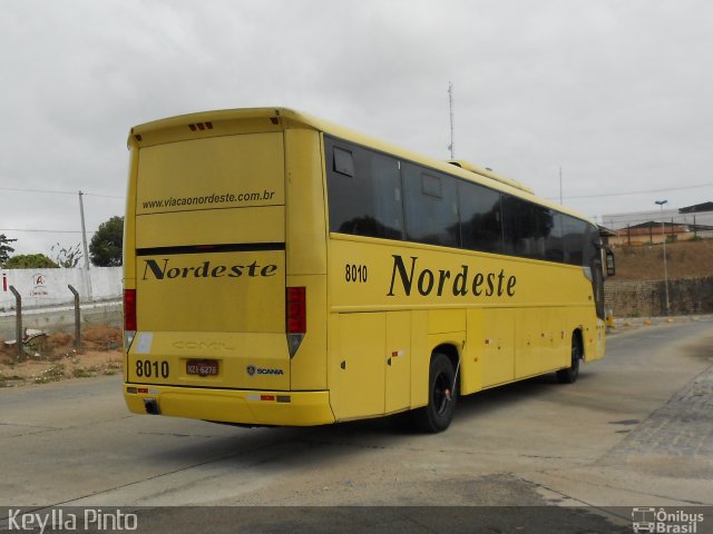 Viação Nordeste 8010 na cidade de Natal, Rio Grande do Norte, Brasil, por Keylla Pinto. Número da foto: #3848793.