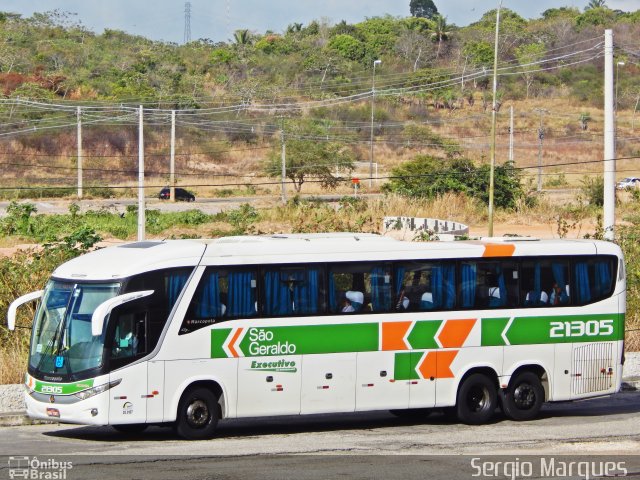 Cia. São Geraldo de Viação 21305 na cidade de Aracaju, Sergipe, Brasil, por Sergio Marques . Número da foto: #3849819.