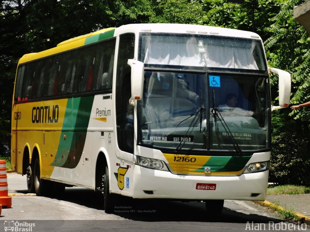 Empresa Gontijo de Transportes 12160 na cidade de São Paulo, São Paulo, Brasil, por Alan Roberto. ID da foto: 3848831.