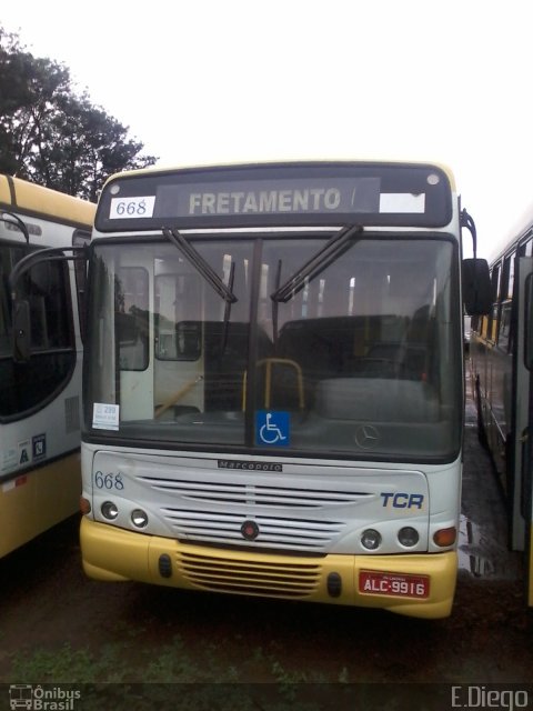 TCR - Transporte Coletivo Rolândia 668 na cidade de Londrina, Paraná, Brasil, por Diego Lopes. ID da foto: 3849490.