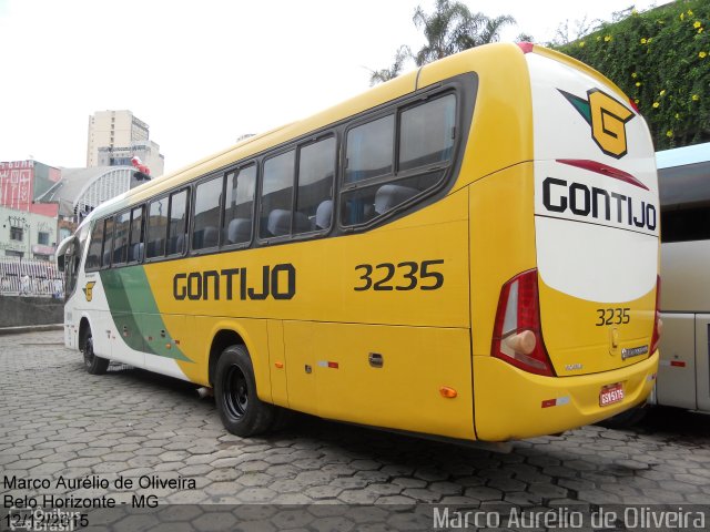 Empresa Gontijo de Transportes 3235 na cidade de Belo Horizonte, Minas Gerais, Brasil, por Marco Aurélio de Oliveira. ID da foto: 3850233.