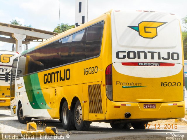 Empresa Gontijo de Transportes 16020 na cidade de Recife, Pernambuco, Brasil, por Lucas Silva. ID da foto: 3850572.