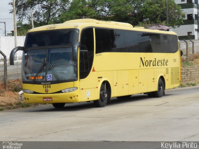 Viação Nordeste 1290 na cidade de Natal, Rio Grande do Norte, Brasil, por Keylla Pinto. Número da foto: #3848792.
