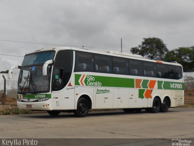 Cia. São Geraldo de Viação 14780 na cidade de Natal, Rio Grande do Norte, Brasil, por Keylla Pinto. Número da foto: #3848796.