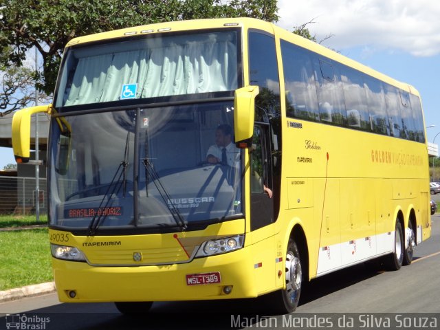 Viação Itapemirim 49035 na cidade de Brasília, Distrito Federal, Brasil, por Marlon Mendes da Silva Souza. Número da foto: #3848547.