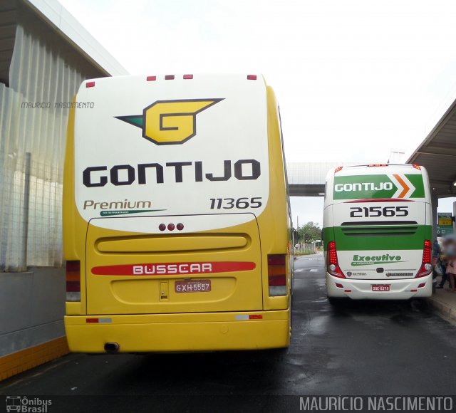 Empresa Gontijo de Transportes 11365 na cidade de Belo Horizonte, Minas Gerais, Brasil, por Maurício Nascimento. ID da foto: 3850838.