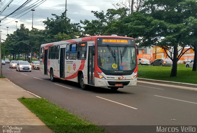 Viação Cidade Morena 1230 na cidade de Campo Grande, Mato Grosso do Sul, Brasil, por André Luis Barbosa Velo. ID da foto: 3848714.