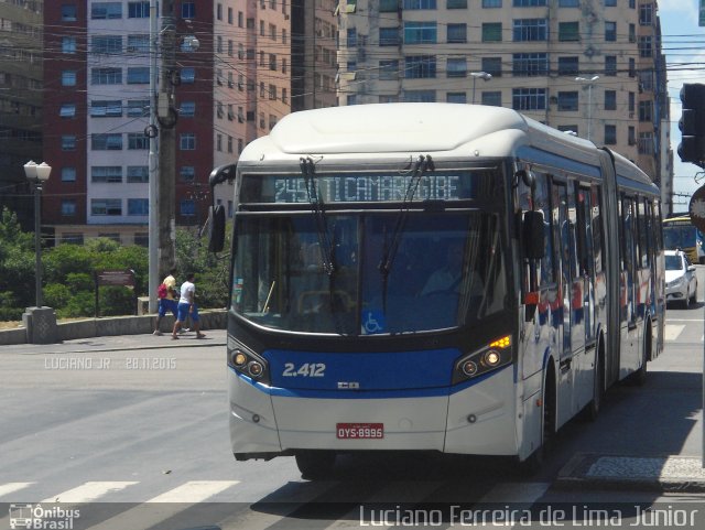 Mobibrasil São Lourenço >>> Mobi-PE 2.412 na cidade de Recife, Pernambuco, Brasil, por Luciano Ferreira de Lima Júnior. Número da foto: #3849080.
