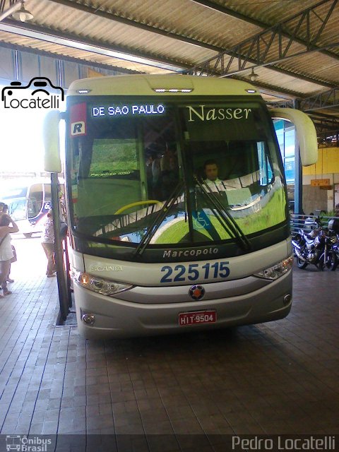 Viação Nasser 225115 na cidade de São José do Rio Pardo, São Paulo, Brasil, por Pedro Locatelli. Número da foto: #3848652.