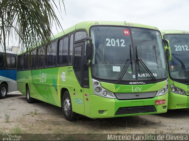 Lev Transporte Rodoviário RJ 630.068 na cidade de Itaboraí, Rio de Janeiro, Brasil, por Marcelo Candido de Oliveira. Número da foto: #3849526.