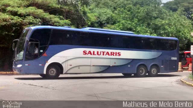 Viação Salutaris e Turismo 13500 na cidade de São Paulo, São Paulo, Brasil, por Matheus de Melo Bento. Número da foto: #3851929.