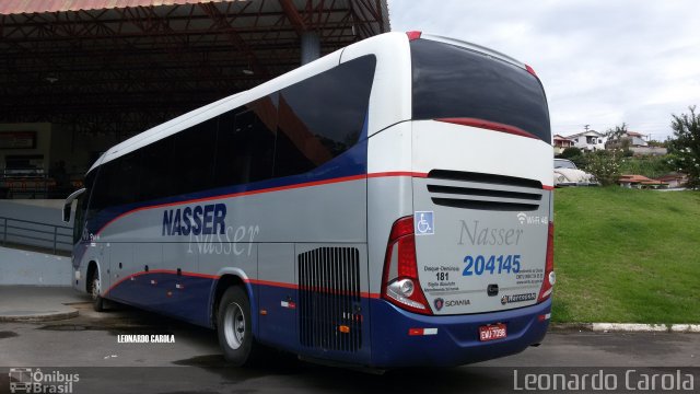 Viação Nasser 204145 na cidade de Caconde, São Paulo, Brasil, por Leonardo Carola. Número da foto: #3851791.