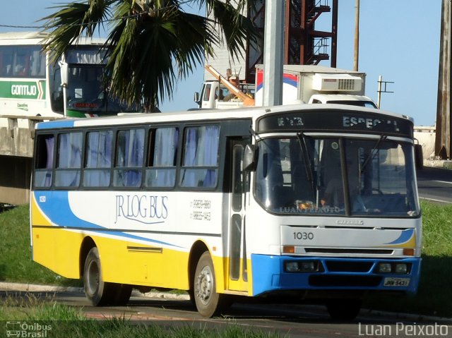 JR Log Bus 1030 na cidade de Vitória, Espírito Santo, Brasil, por Luan Peixoto. ID da foto: 3851880.