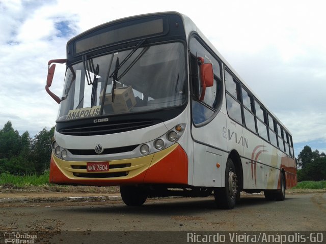 VIAN - Viação Anapolina 28305 na cidade de Anápolis, Goiás, Brasil, por Ricardo Vieira. Número da foto: #3851202.