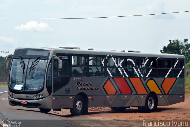 Rápido Campinas 1596 na cidade de Avaré, São Paulo, Brasil, por Francisco Ivano. Número da foto: #3851480.