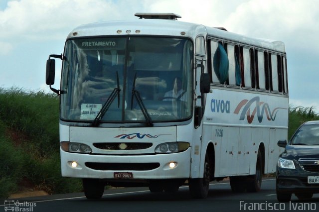 AVOA - Auto Viação Ourinhos Assis 7620 na cidade de Tarumã, São Paulo, Brasil, por Francisco Ivano. ID da foto: 3851476.