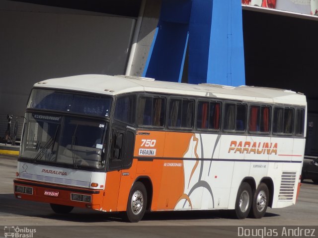 Viação Paraúna 750 na cidade de Goiânia, Goiás, Brasil, por Douglas Andrez. Número da foto: #3851643.